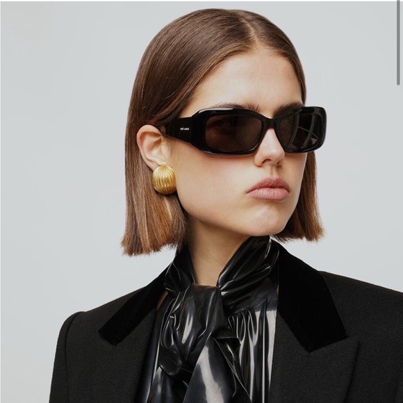 Saint Laurent Accessories - Saint Laurent Black Sunglasses